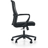 Кресло для персонала SitZone U-069B, сетка, ткань, черный, 2 шт/упак - 4