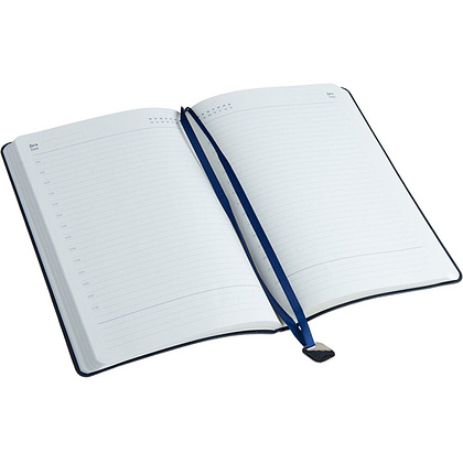 Набор: ежедневник недатированный A5 "Boomer" и ручка шариковая автоматическая "View C CR", синий - 3
