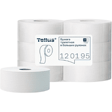 Бумага туалетная Tellus Стандарт, Т1
