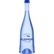 Вода минеральная питьевая "Blue Mont", негазированная, 0.7 л, стеклянная бутылка