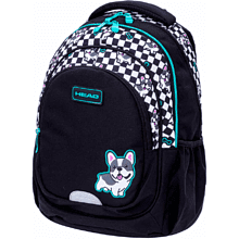 Рюкзак школьный "Cute Puppy", черный