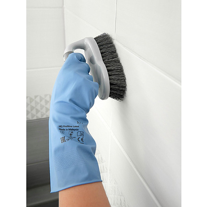 Щетка универсальная утюжок HQ Profiline, 15 см, жесткая, серый - 7