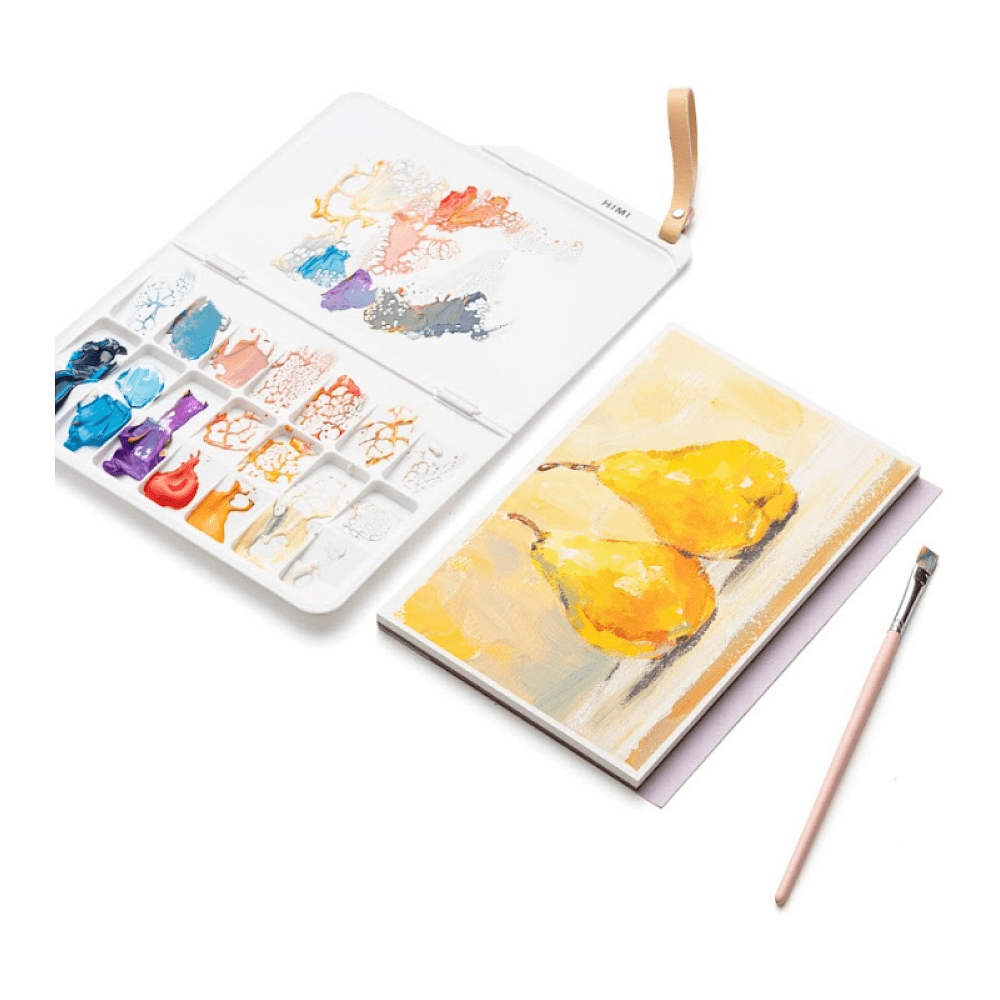 Палитра пластиковая "Himi Miya", прямоугольная, 9 ячеек - 4