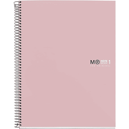 Тетрадь Miquelrius "Sand", А4, 80 листов, клетка, розовый