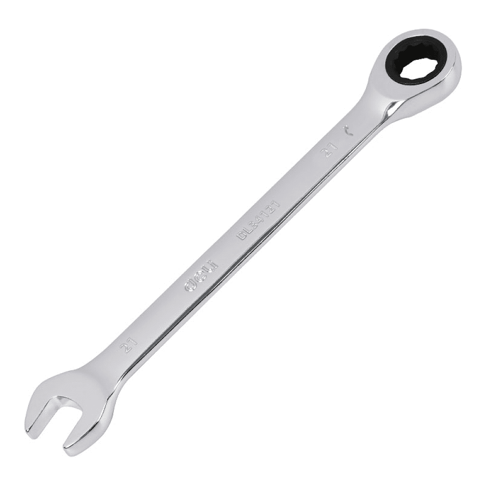 Ключ комбинированный Deli YS EDL34121, 21 мм, с трещоткой, 72 зуба