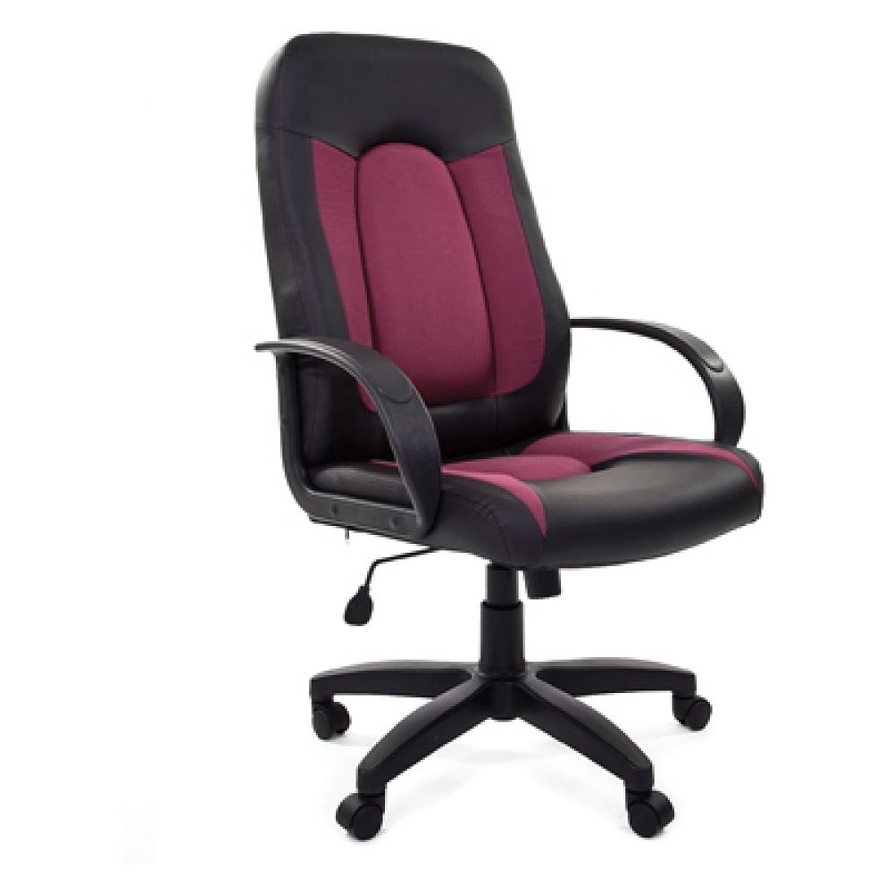 Кресло для руководителя "Chairman 429", экокожа, пластик, черный - 2