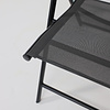 Кресло садовое AksHome CATANIA, ткань, серый, черный - 10
