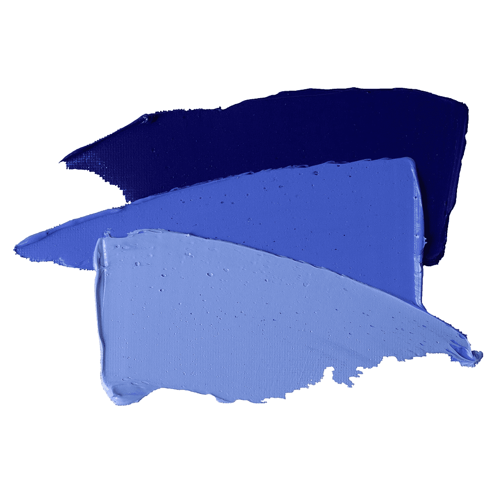 Краски масляные "Ладога", 502 кобальт синий спектральный А, 46 мл., туба - 3
