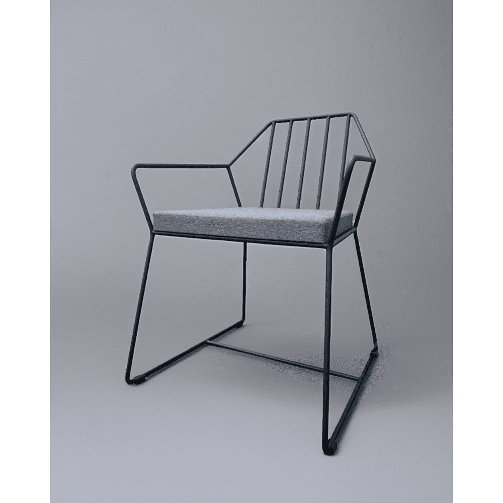 Кресло ALLERD MILORD, ткань, графит - 3