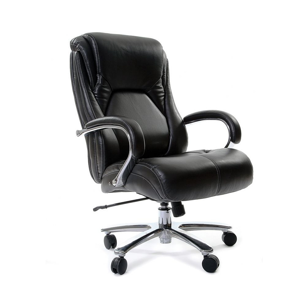 Кресло для руководителя "Chairman 402", экокожа, металл, черный