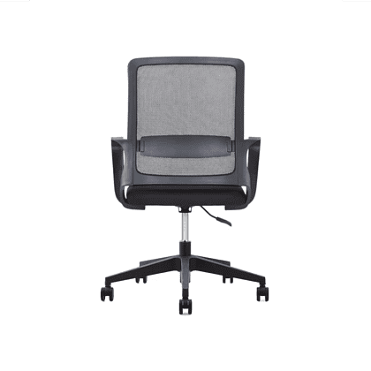 Кресло для персонала SitZone "U-0385 PL", ткань, пластик, черный, 2 шт/упак - 3