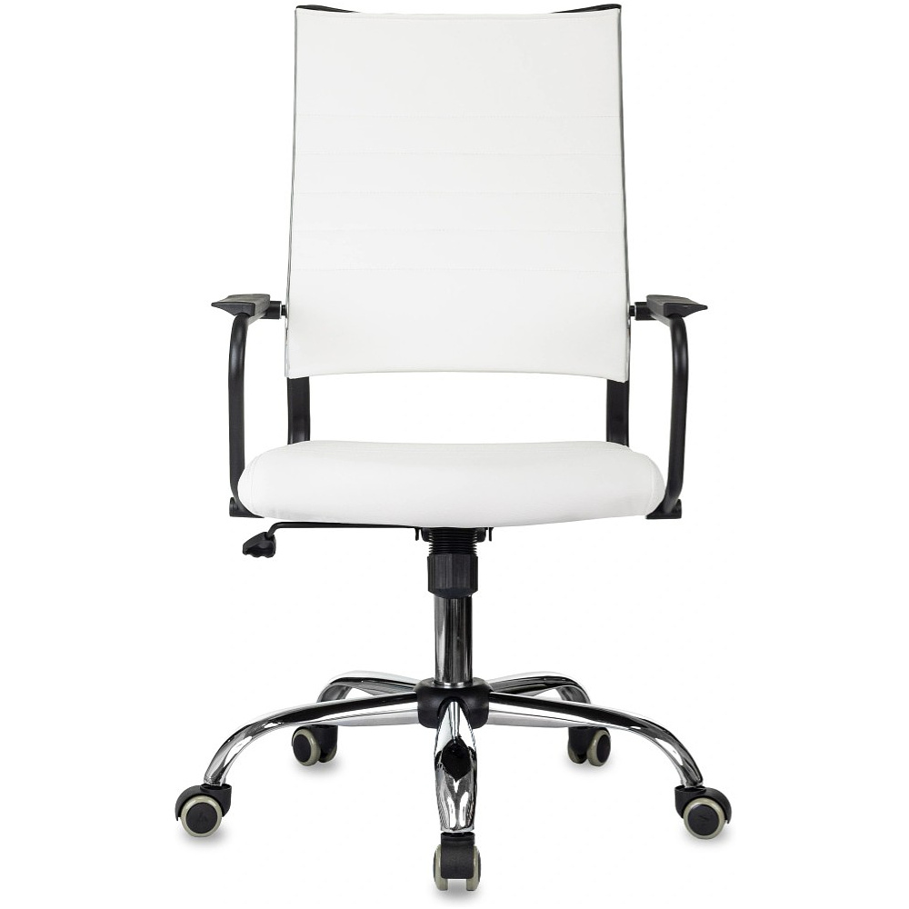 Кресло компьютерное Бюрократ CH BALANCE SL Line, экокожа, белый - 2