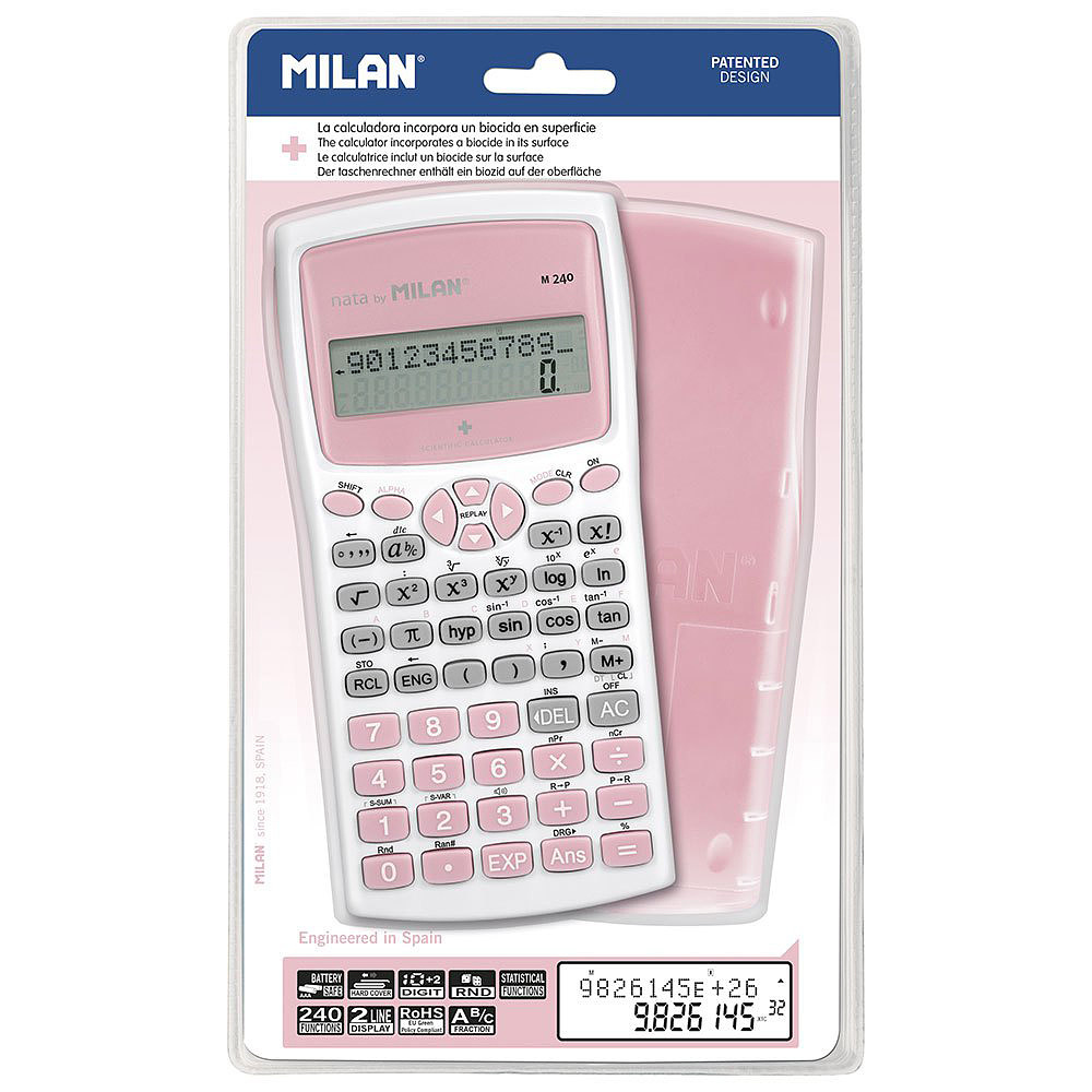 Калькулятор "М240. + Edition series", розовый - 2