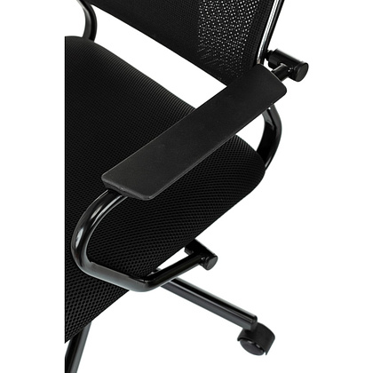 Компьютерное кресло Бюрократ CH Balance, сетка, ткань, черный, металл, черный - 6