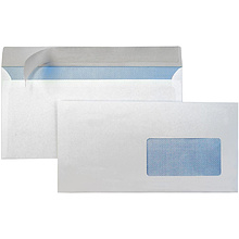 Конверты самоклеящиеся "Куверт" DL, с отрывной лентой