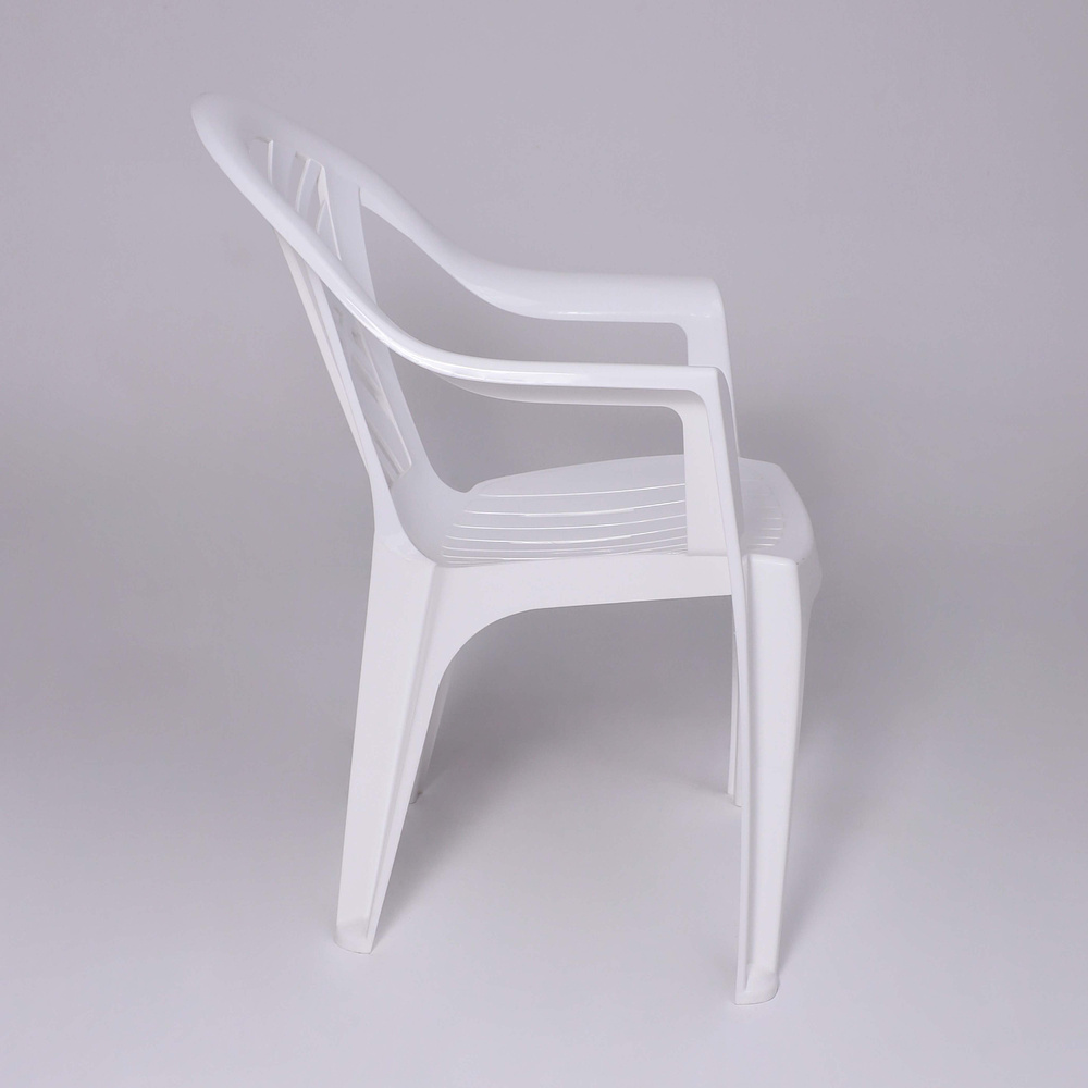 Кресло садовое №6 "Престиж-2", пластик, белый - 4