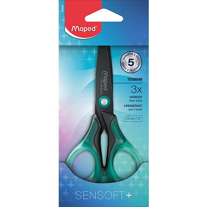 Ножницы "Sensoft", 13 см, ассорти - 4