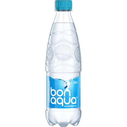 Вода питьевая "Bonaqua", негазированная, 0.5 л
