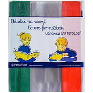 Обложка для дневника и тетрадей, 10 шт, прозрачный