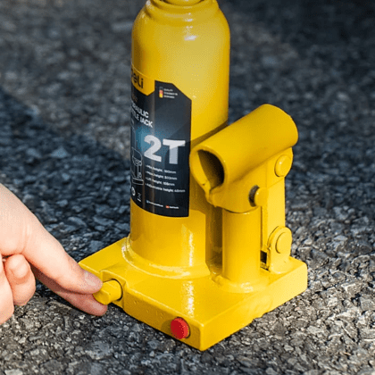 Домкрат бутылочный Deli YS EDQ71002, 2 т - 6