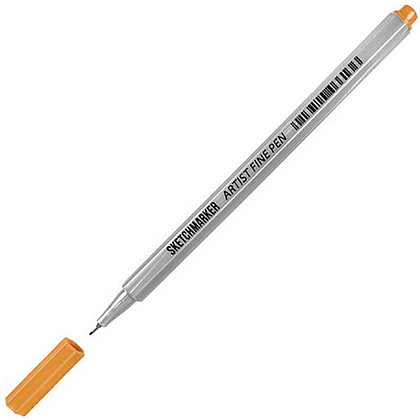 Ручка капиллярная "Sketchmarker", 0.4 мм, оранжевый флуоресцентный