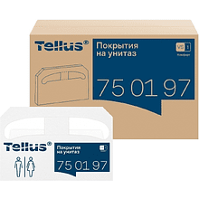 Покрытия бумажные индивидуальные на унитаз Tellus Комфорт