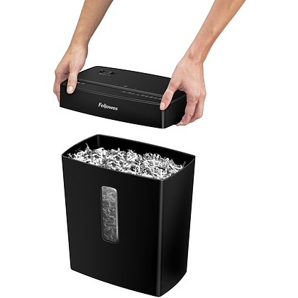 Уничтожитель Fellowes PowerShred P-42C, DIN P-4, 4x34 мм, 8 листов, 15 литров - 2