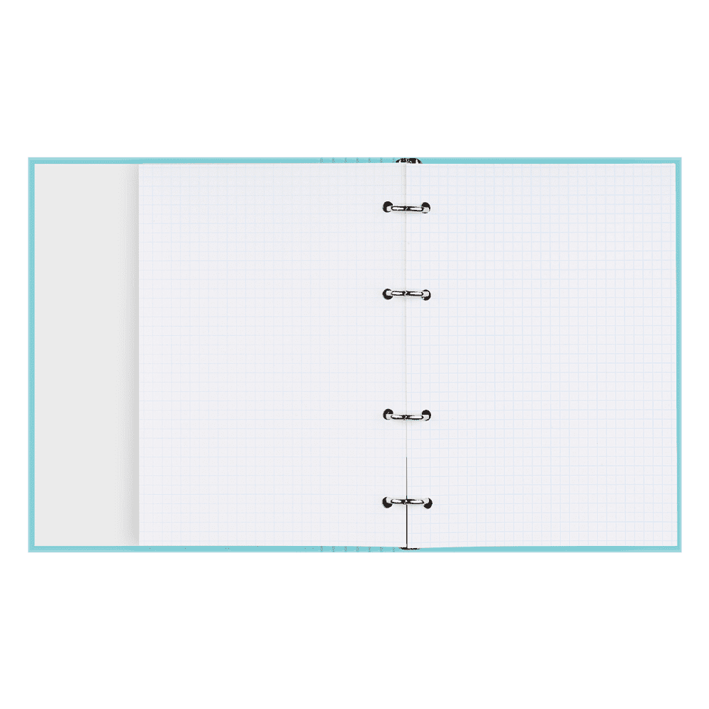 Тетрадь "Accent color", А5, клетка, на кольцах, разноцветный - 3