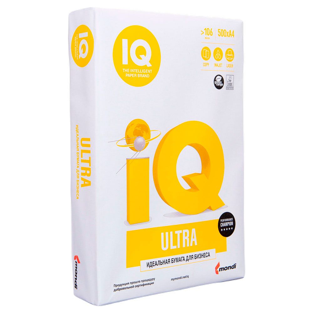 Бумага "IQ Ultra", A4, 500 листов, 80 г/м2 - 3