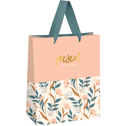 Пакет подарочный "Beautiful twigs", 33х42х12 см, ламинированный