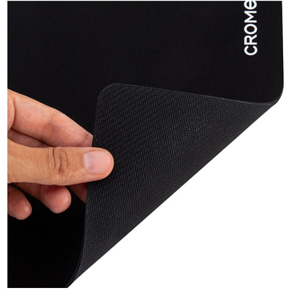 Коврик для мыши "Slim", 220х180х2 мм,  полиэстер, черный - 3