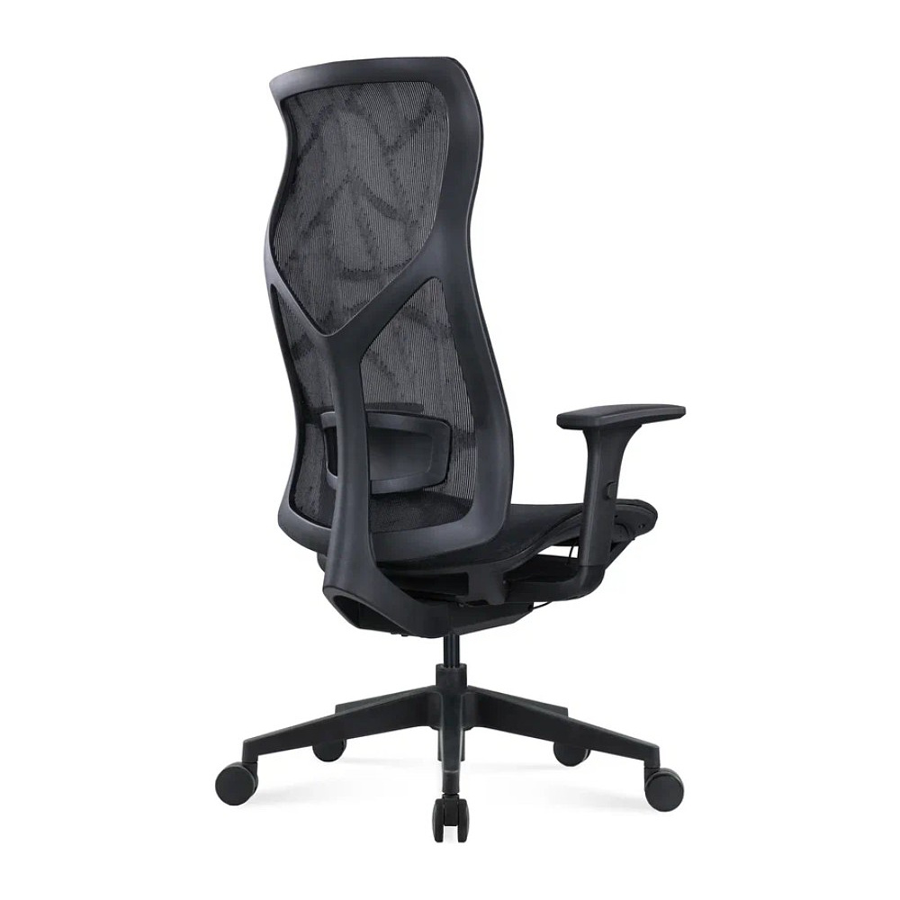 Кресло для руководителя SitZone CH-283A-P1 сетка, черный - 4