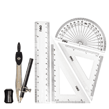 Набор для черчения "Deli EG30505", ассорти