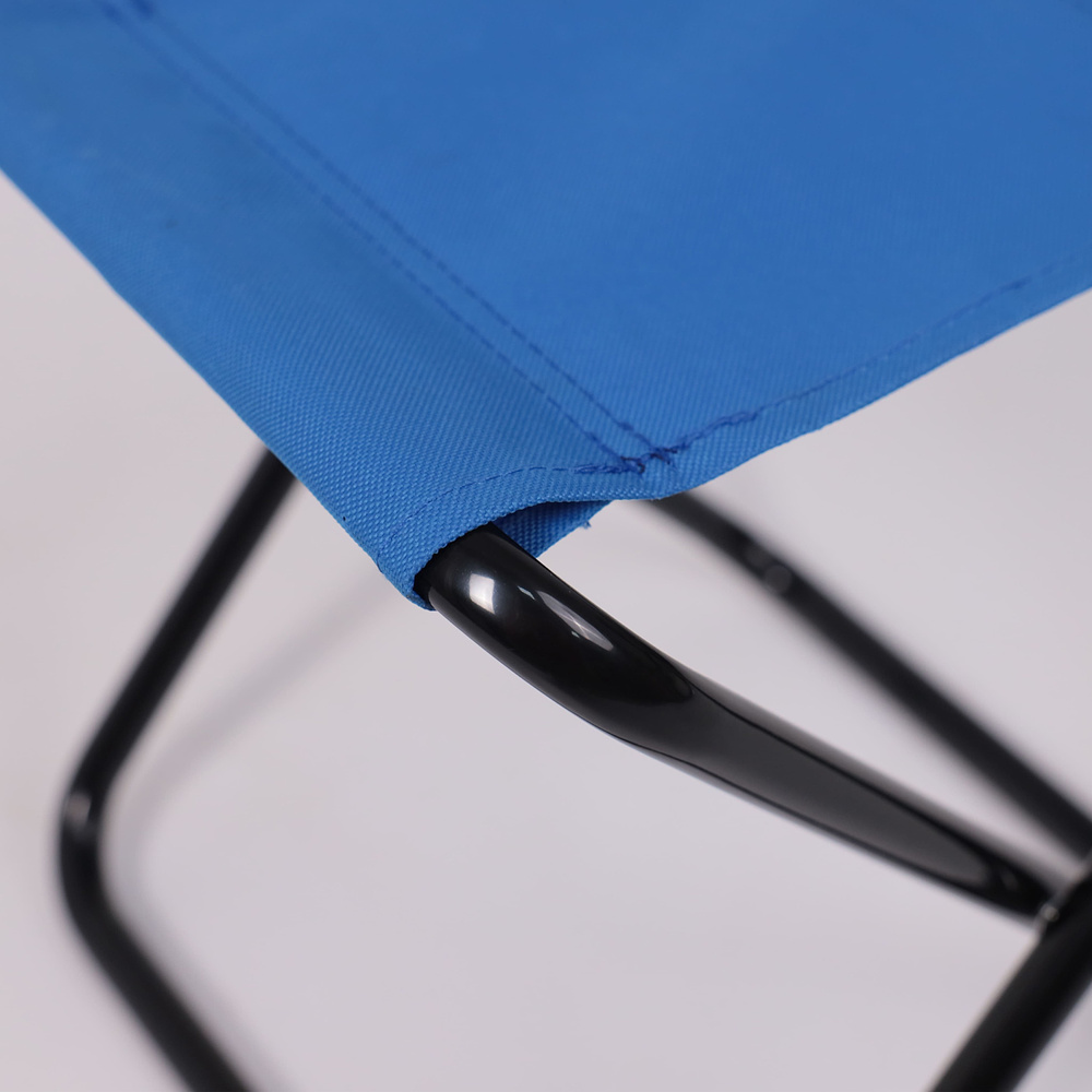 Табурет складной ANGLER, ткань, синий - 5