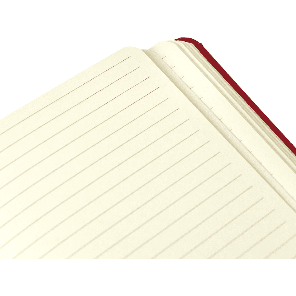 Блокнот "A5-001", А6, 80 листов, на резинке, красный - 6