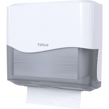Диспенсер Tellus для полотенец листовых, мини, белый, HT3 - 3