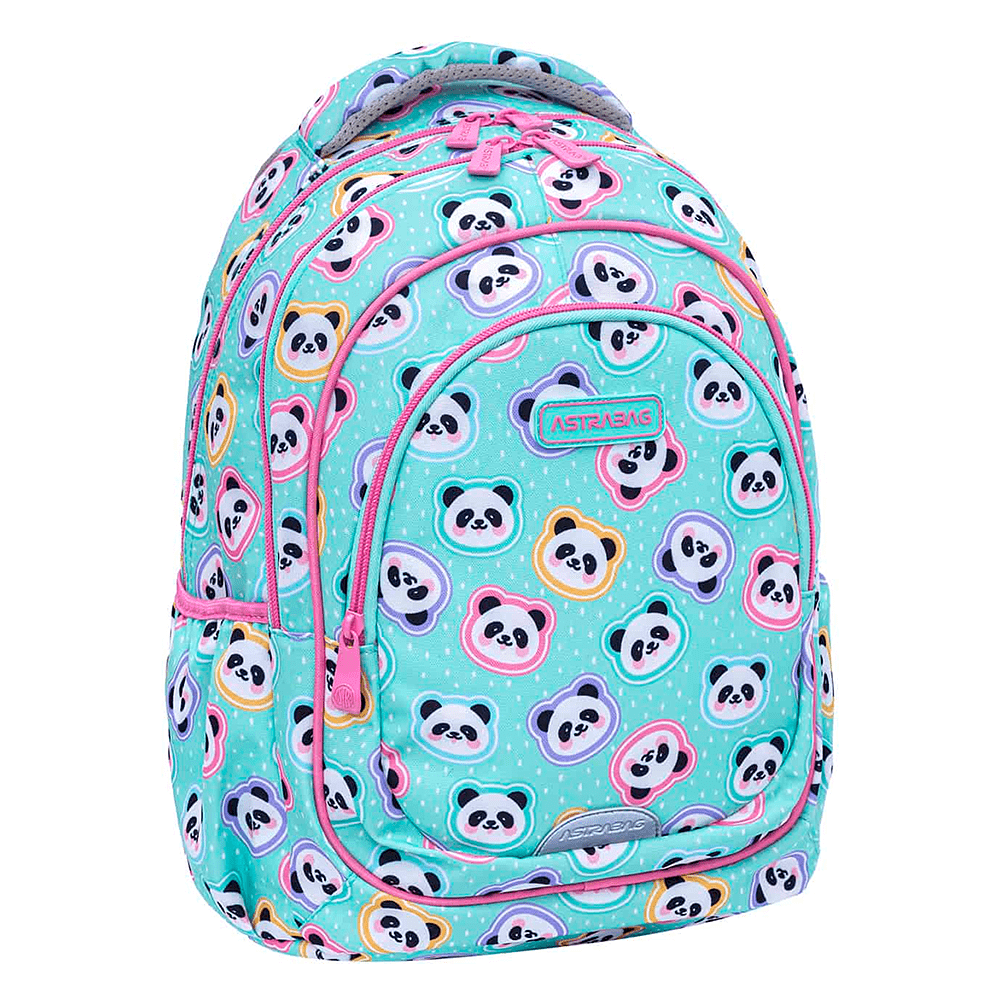 Рюкзак школьный "Minty Pandas", голубой  - 3