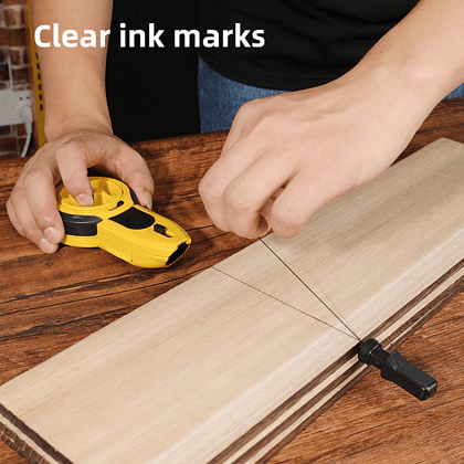 Шнур каменщика Deli YS EDL23, 15 м, желтый, черный - 5