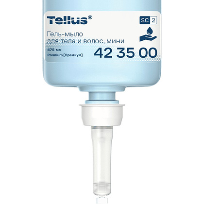 Мыло-гель Tellus Премиум для тела и волос, 475 мл, SC2 мини - 6