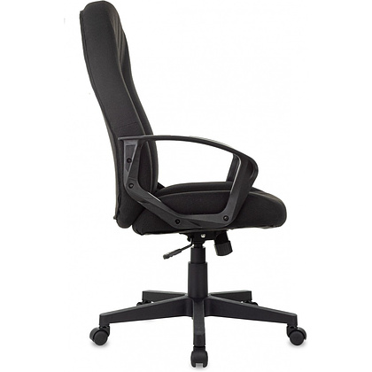 Кресло для руководителя "Бюрократ T-898", ткань, пластик, черный - 3