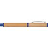 Набор "Macma 1255804": ручка шариковая автоматическая и роллер, бамбук, синий, светло-коричневый - 5