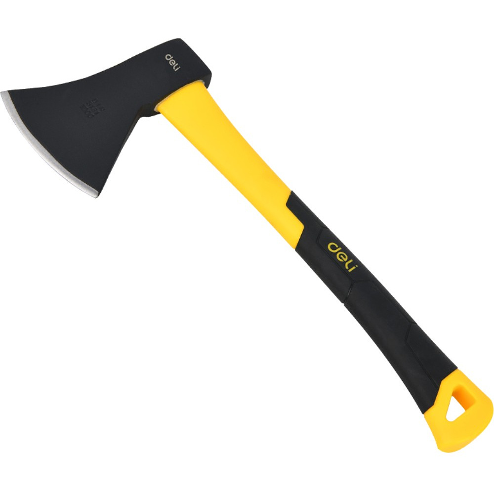 Топор "Deli" 1 кг, фиберглас. рукоятка
