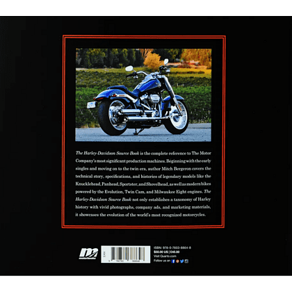 Книга на английском языке "The Harley-Davidson Source Book", Mitch Bergeron - 2