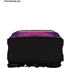 Рюкзак школьный "Flora neon", черный, фиолетовый - 6