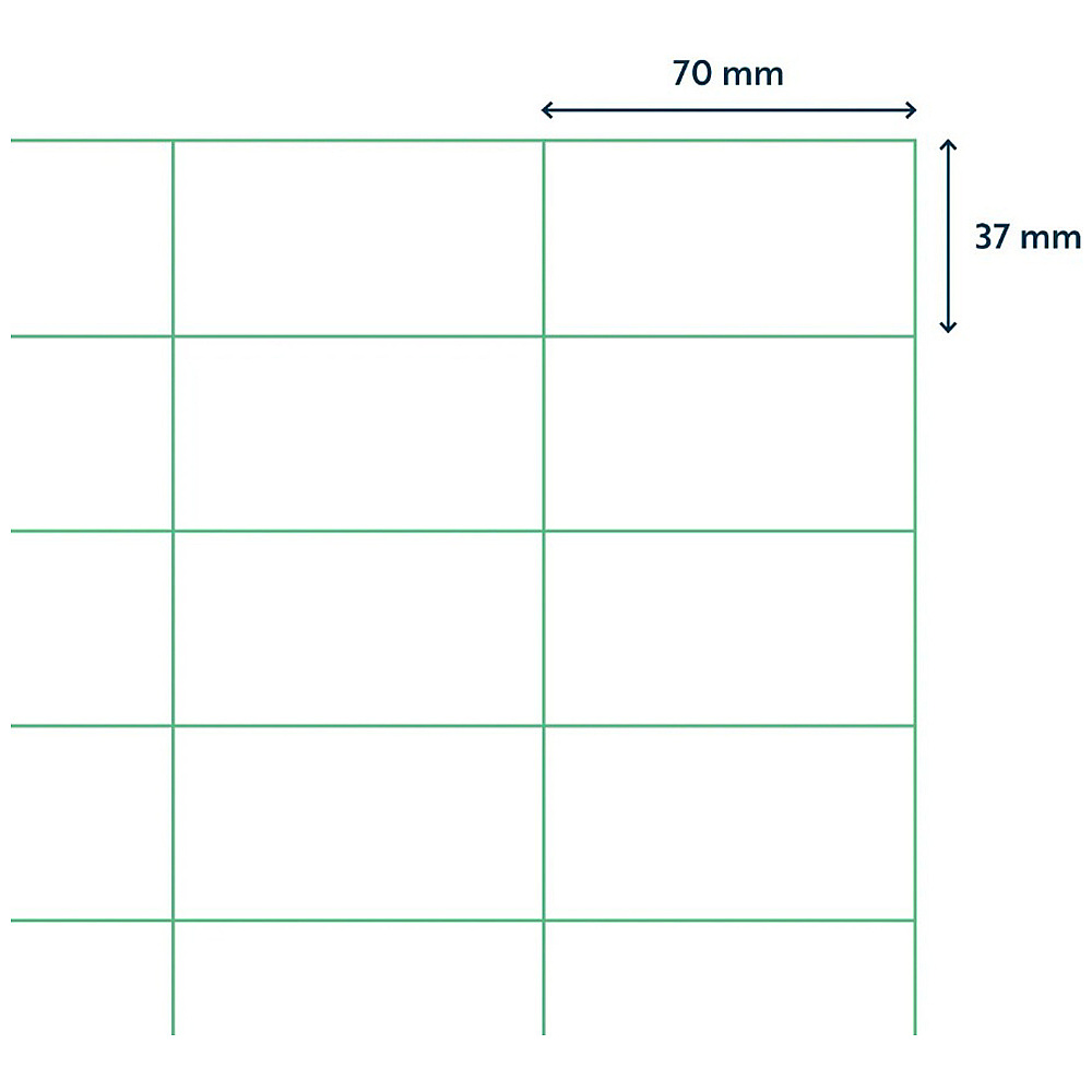 Самоклеящиеся этикетки универсальные "Rillprint new", 70х37, белый - 3
