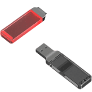 USB Flash накопитель 2.0 16 Gb ZC-005, пластик, металл, красный
