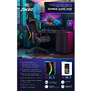 Кресло игровое Бюрократ "Zombie GAME RGB", экокожа, ткань, пластик, черный - 14