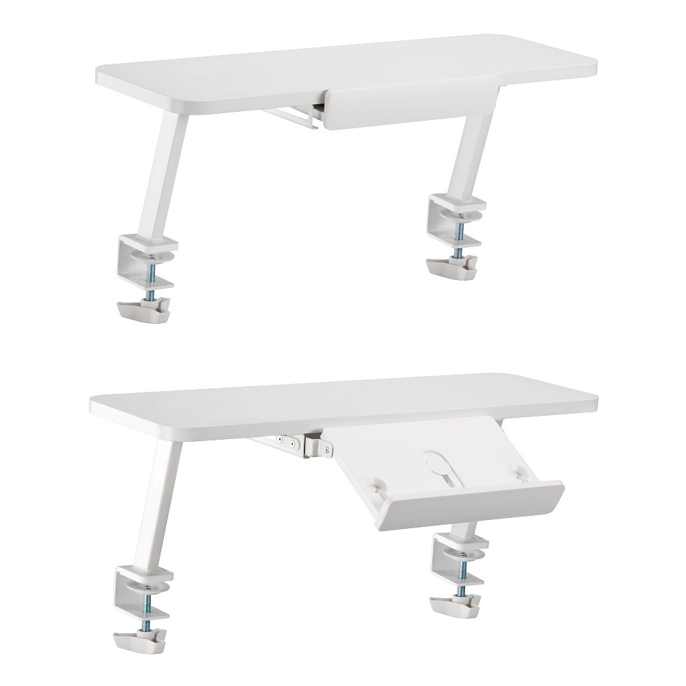 Комплект Ergosmart ученический Smart 80: стол E602 GREY, полка к столу E611 WHITE, накладка Е511 - 8