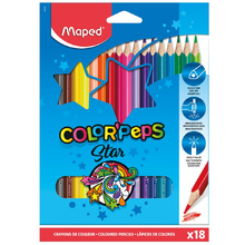 Цветные карандаши Maped "Color Peps", 18 цветов