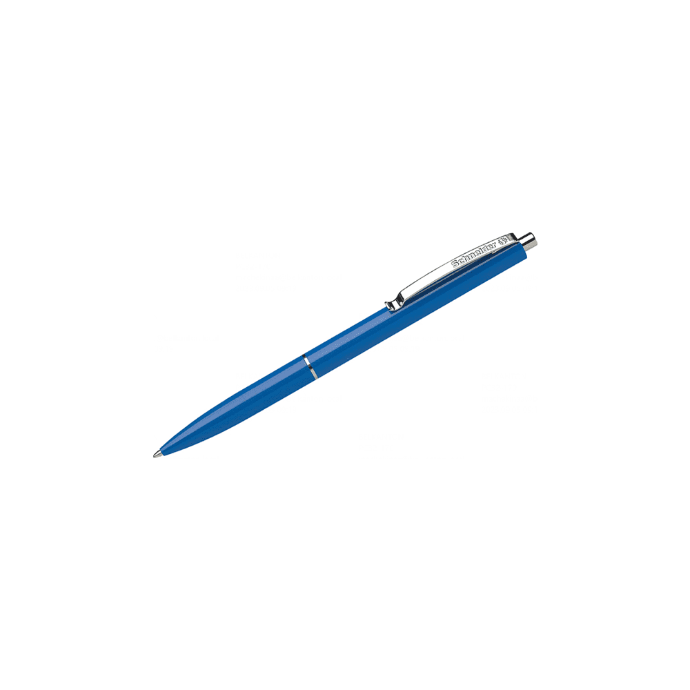 Ручка шариковая автоматическая "Schneider K15", 1 мм, синий, стерж. синий